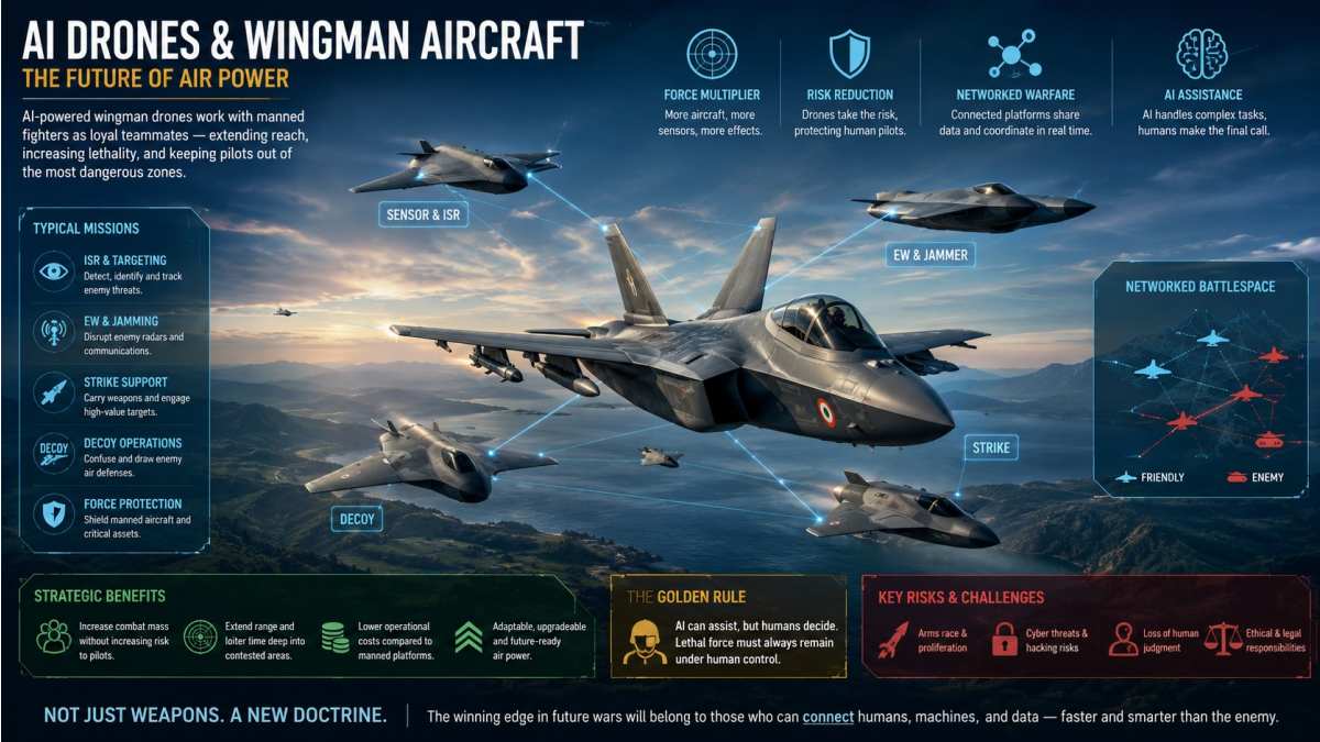 R. Mallik's opinion on AI drones & “wingman” fighter aircraft