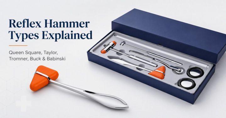 Reflex Hammer Types Explained: Queen Square, Taylor, Tromner, Buck, Babinski and More